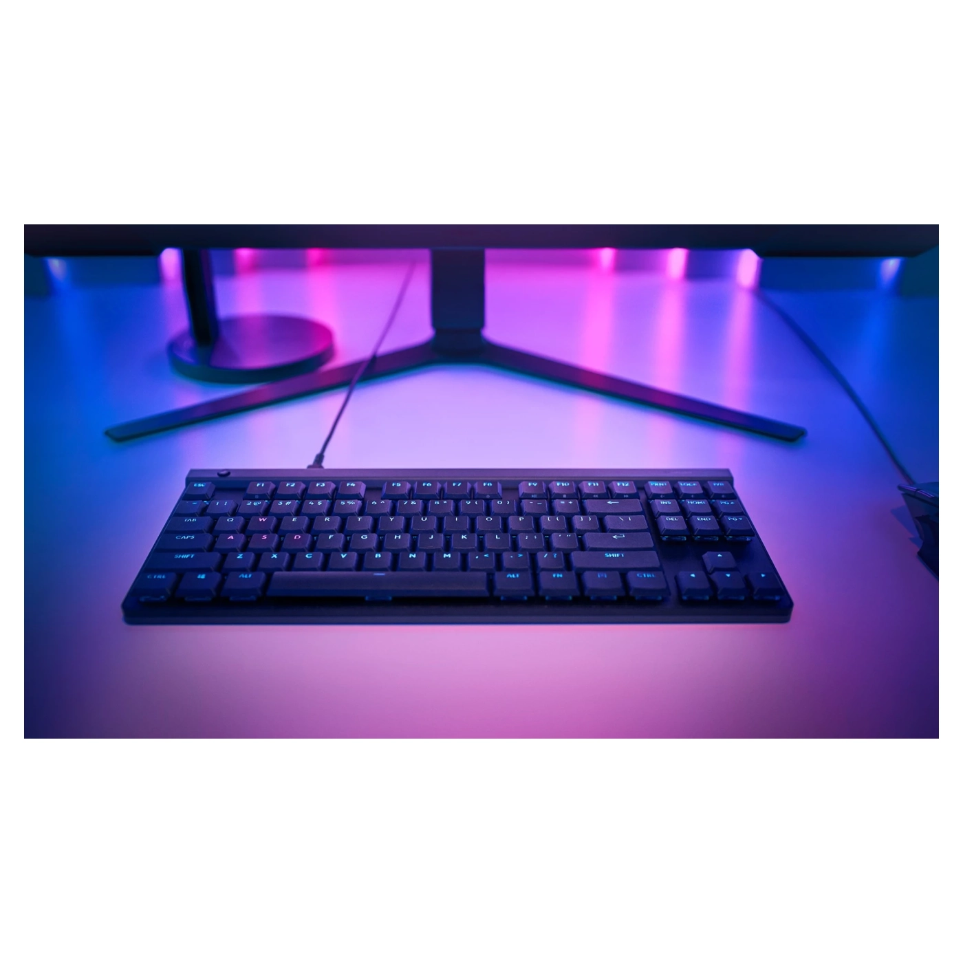 Купити Клавіатура Logitech G515 TKL Switch-Tactile USB UA Black (920-012872) - фото 8