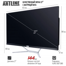 Купити Моноблок ARTLINE Gaming G77v14 - фото 2