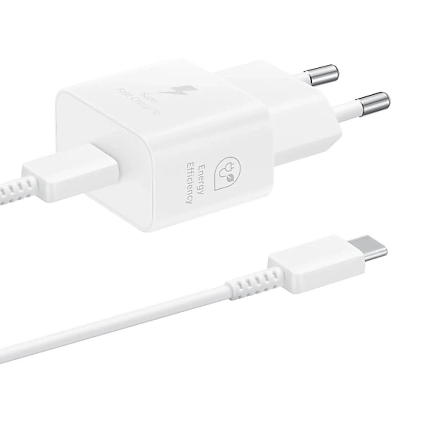 Купить Зарядное устройство Samsung 25W USB-С кабель USB-C 1m White (EP-T2510XWEGEU) - фото 1