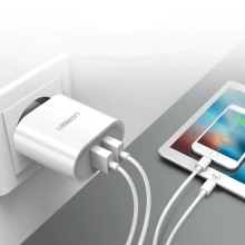 Купить Зарядное устройство UGREEN CD104 2xUSB 3.4A White (UGR-20384_) - фото 4