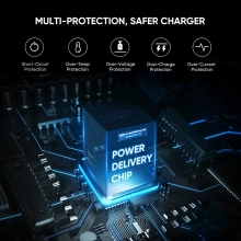 Купити Зарядний пристрій UGREEN CD137 20W USB-C PD White (UGR-60450_) - фото 4