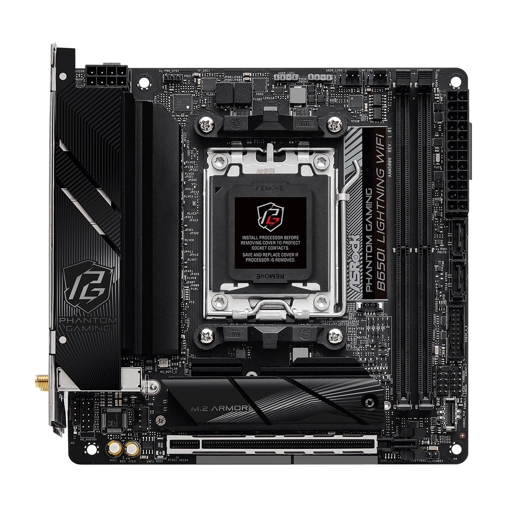 Купить Материнская плата ASRock B650I LIGHTNING WIFI - фото 2