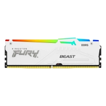 Купить Модуль памяти Kingston FURY Beast White RGB DDR5-6000 16GB (KF560C30BWA-16) - фото 2