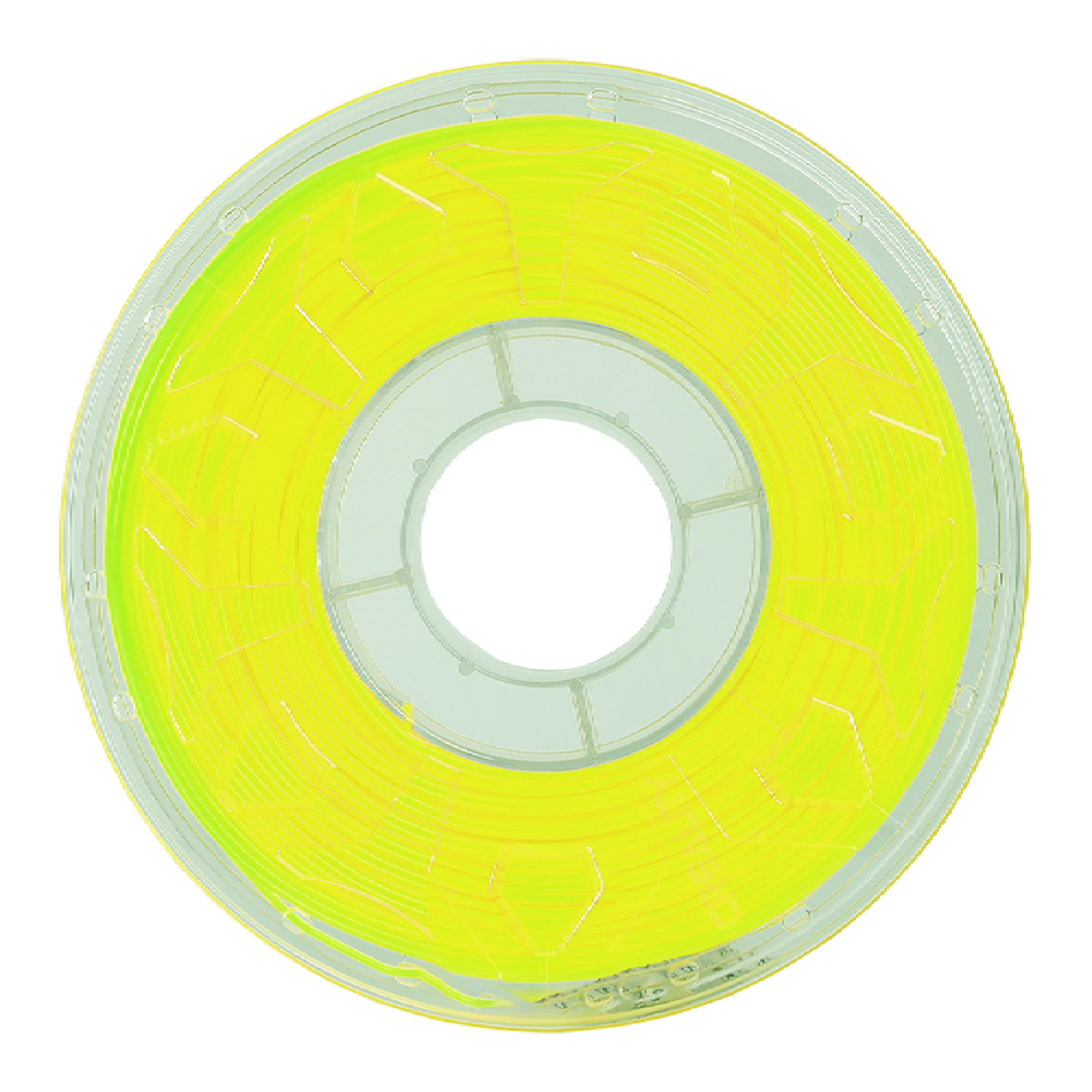 Купить PLA Filament (пластик) для 3D принтера CREALITY флуоресцентный 1кг, 1.75мм, желтый (3301140002) - фото 1