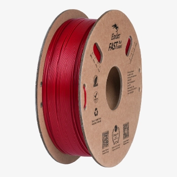 Купити Fast PLA Filament (пластик) для 3D принтера CREALITY Ender 1кг, 1.75мм, вогняно-червоний (3301010432) - фото 1