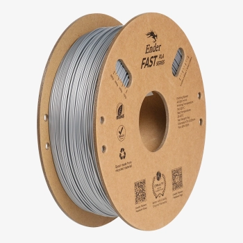 Купити Fast PLA Filament (пластик) для 3D принтера CREALITY Ender 1кг, 1.75мм, сріблястий (3301010434) - фото 1