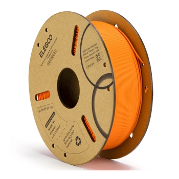 Купити PLA Filament (пластик) для 3D принтера ELEGOO 1кг, 1.75мм, помаранчевий (50.203.0067) - фото 1