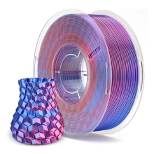 Купити PLA Filament (пластик) для 3D принтера ELEGOO шовковий блиск 1кг, 1.75мм, синьо-фіолетовий (50.203.0284) - фото 2