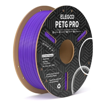 Купити PETG PRO Filament (пластик) для 3D принтера ELEGOO 1кг, 1.75мм, фіолетовий (50.203.0206) - фото 1