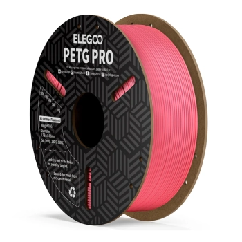 Купити PETG PRO Filament (пластик) для 3D принтера ELEGOO 1кг, 1.75мм, рожевий (50.203.0263) - фото 1