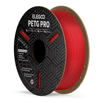 Купити PETG PRO Filament (пластик) для 3D принтера ELEGOO 1кг, 1.75мм, бордово-червоний (50.203.0200) - фото 1
