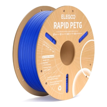 Купить Rapid PETG Filament (пластик) для 3D принтера ELEGOO 1кг, 1.75мм, синий (50.203.0219) - фото 1