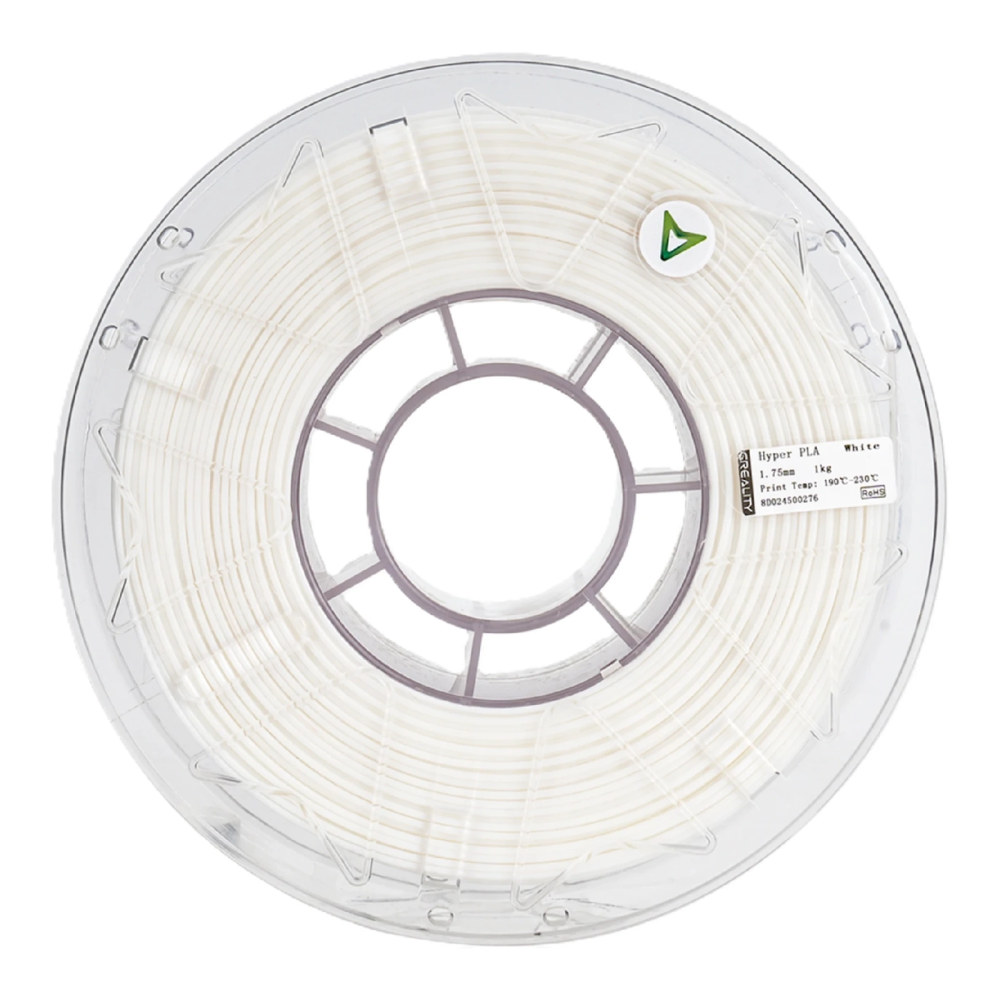 Купить Hyper PLA RFID Filament (пластик) для 3D принтера CREALITY 1кг, 1.75мм, белый (3301010405) - фото 3