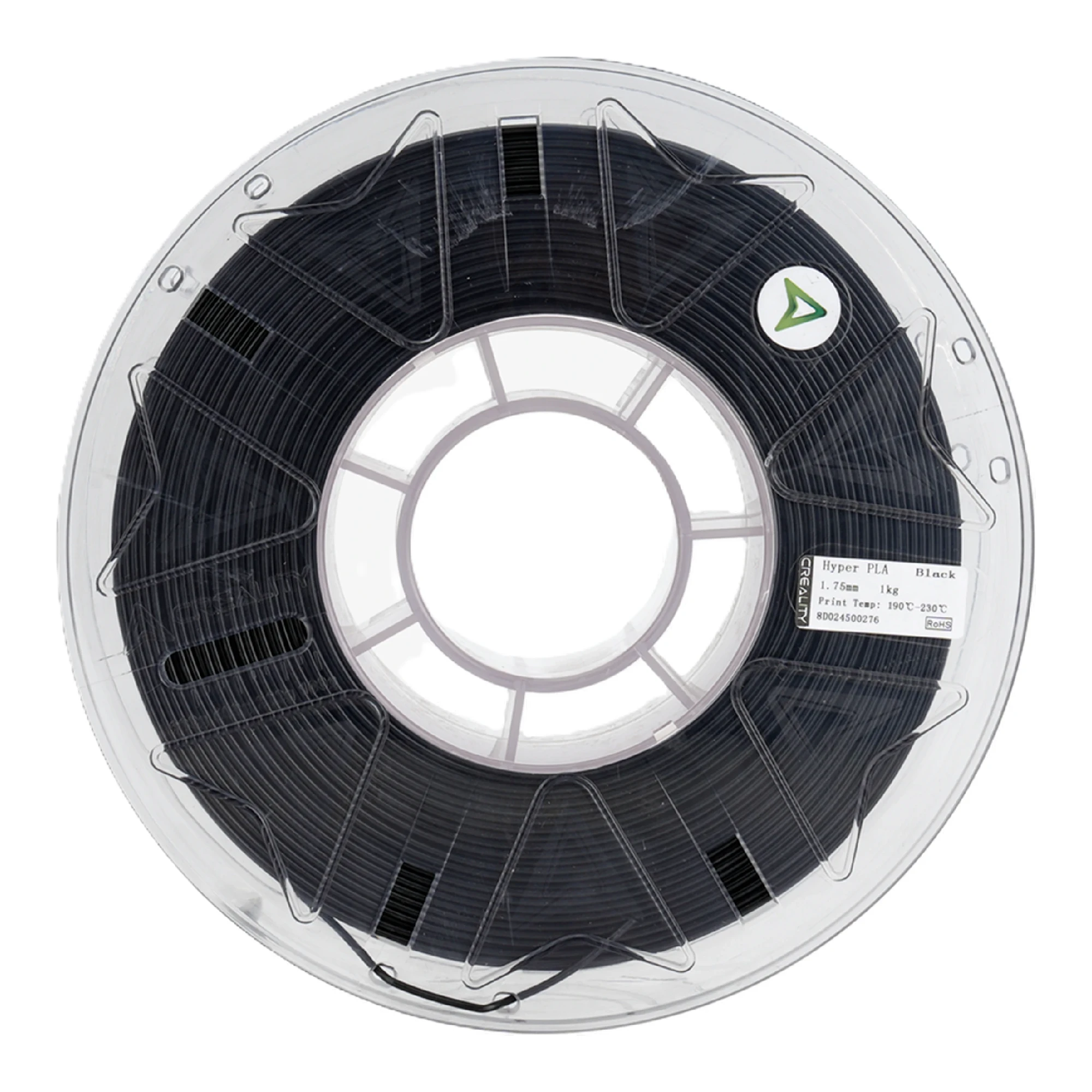 Купити Hyper PLA RFID Filament (пластик) для 3D принтера CREALITY 1кг, 1.75мм, чорний (3301010406) - фото 4