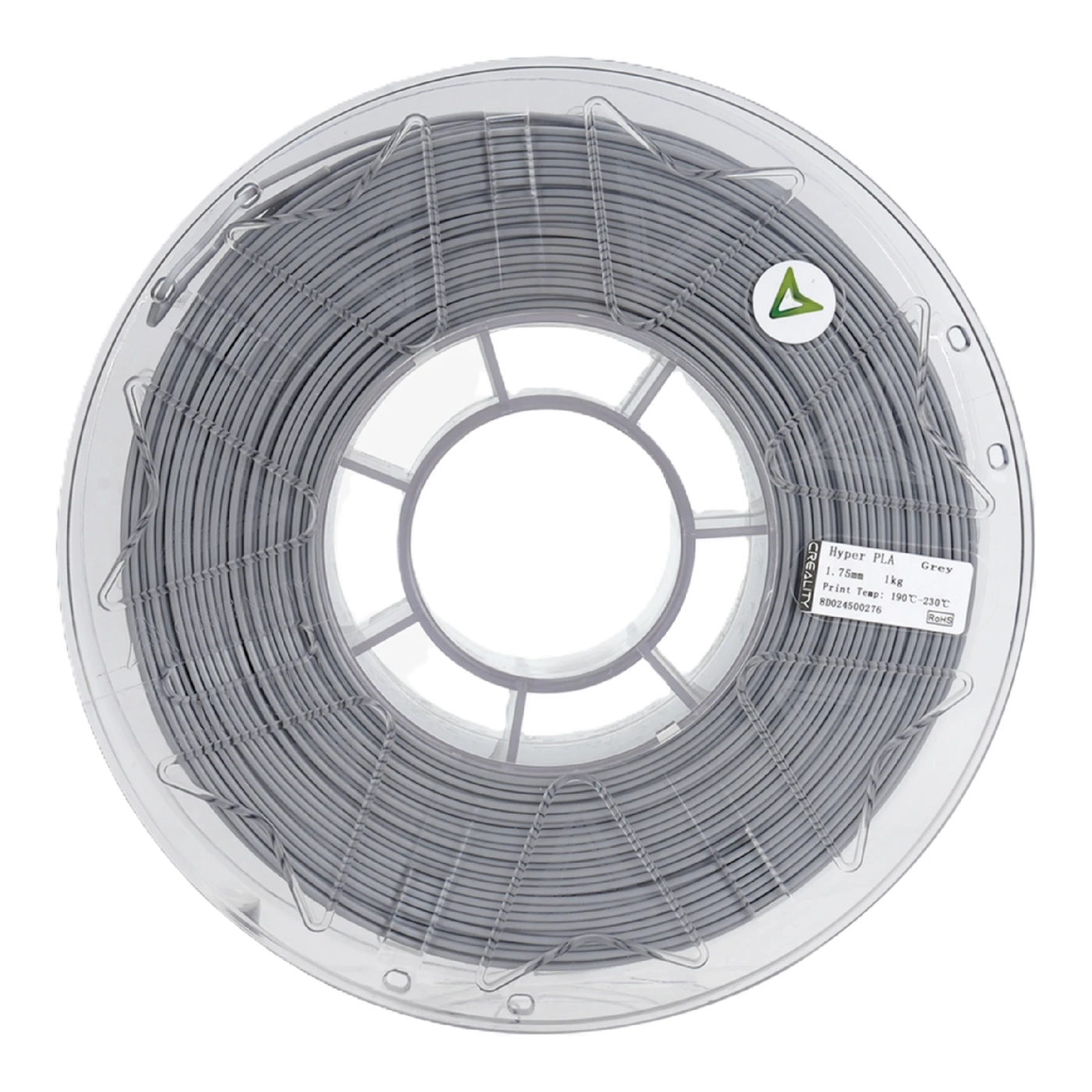 Купить Hyper PLA RFID Filament (пластик) для 3D принтера CREALITY 1кг, 1.75мм, серый (3301010466) - фото 3