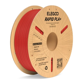 Купити Rapid PLA Plus Filament (пластик) для 3D принтера ELEGOO 1кг, 1.75мм, червоний (50.203.0119) - фото 1