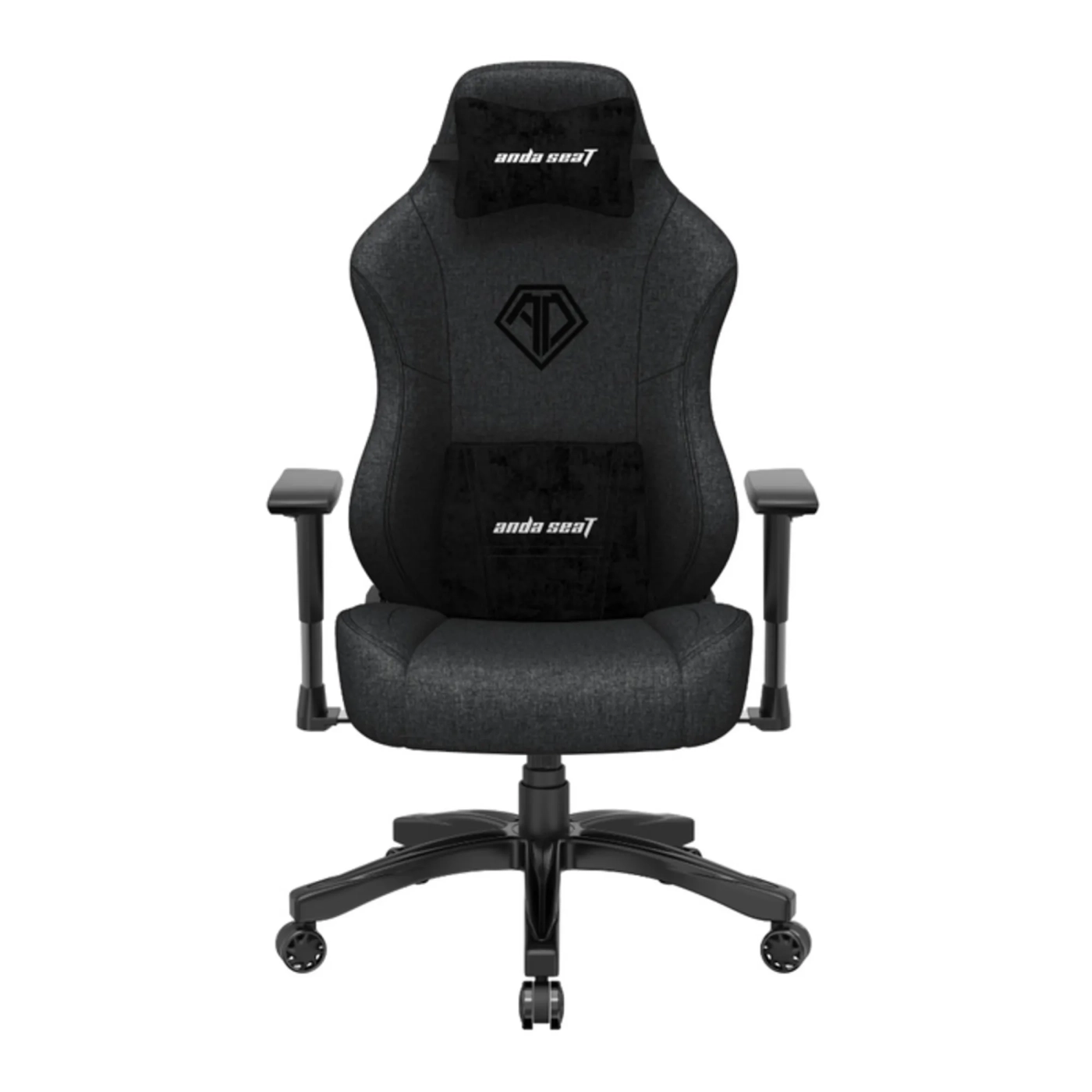 Купить Кресло для геймеров Anda Seat Phantom 3 Size L Dark Gray Linen Fabric (AD18Y-06-GB-F) - фото 1