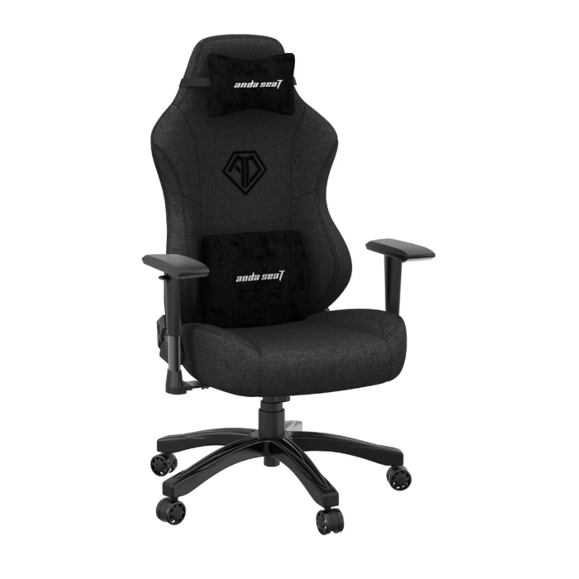 Купить Кресло для геймеров Anda Seat Phantom 3 Size L Dark Gray Linen Fabric (AD18Y-06-GB-F) - фото 3