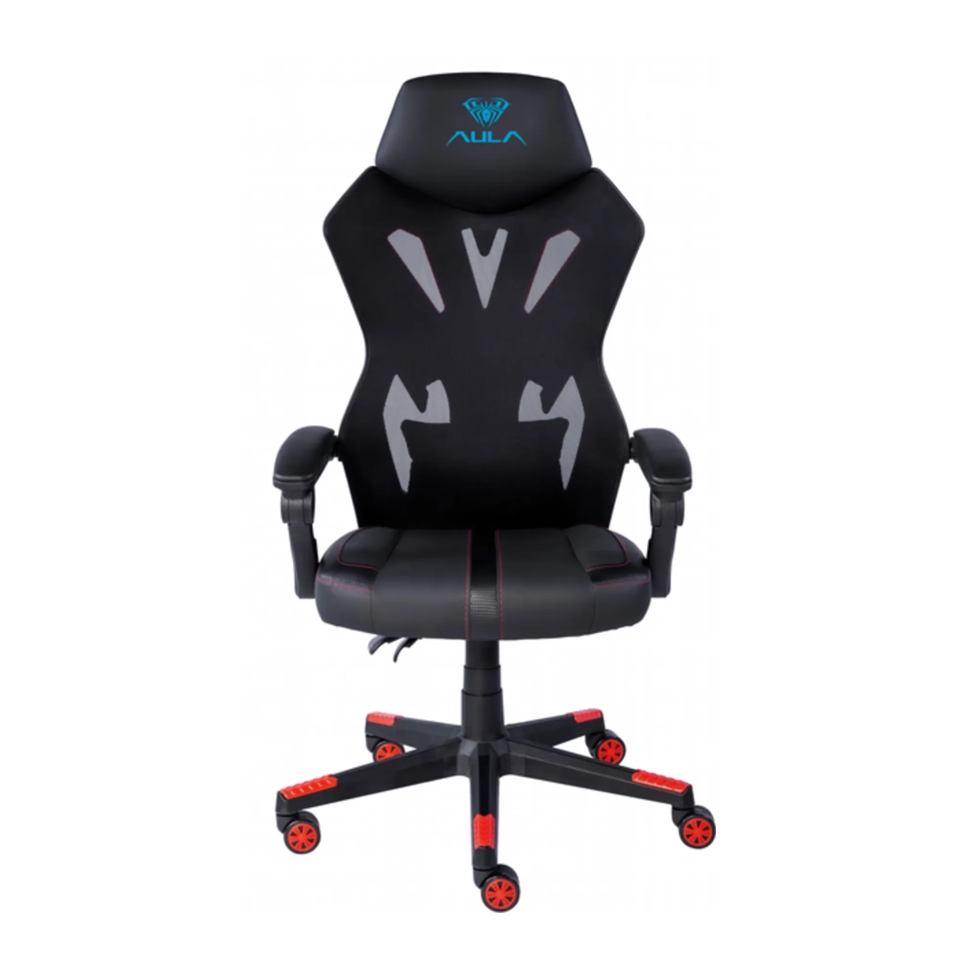 Купить Кресло для геймеров Aula F010 Gaming Chair Black/Red (6948391286228) - фото 1