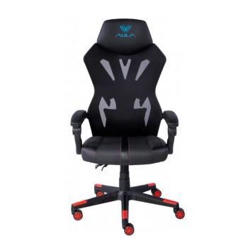 Купити Крісло для геймерів Aula F010 Gaming Chair Black/Red (6948391286228) - фото 1
