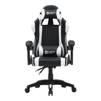 Купити Крісло для геймерів Canyon Core SGCH2 Black/White (CNE-SGCH2W) - фото 1