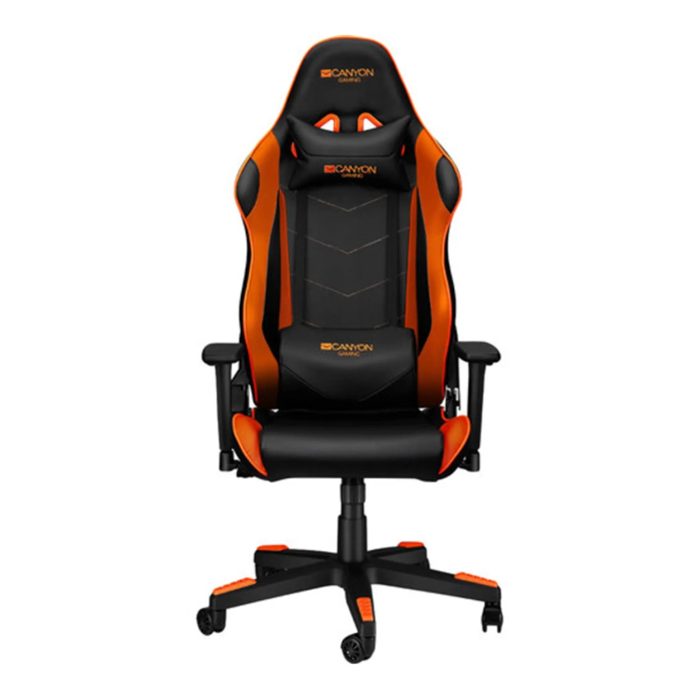 Купить Кресло для геймеров Canyon Deimos Black/Orange (CND-SGCH4) - фото 1