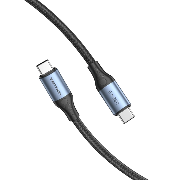 Купити Кабель Vention USB 4.0 Type-C 240W  1m Black (TAVHF) - фото 4