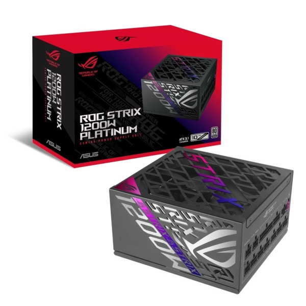 Купить Блок питания ASUS ROG STRIX 1200W 80+ Platinum (90YE00W0-B0NA00) - фото 15