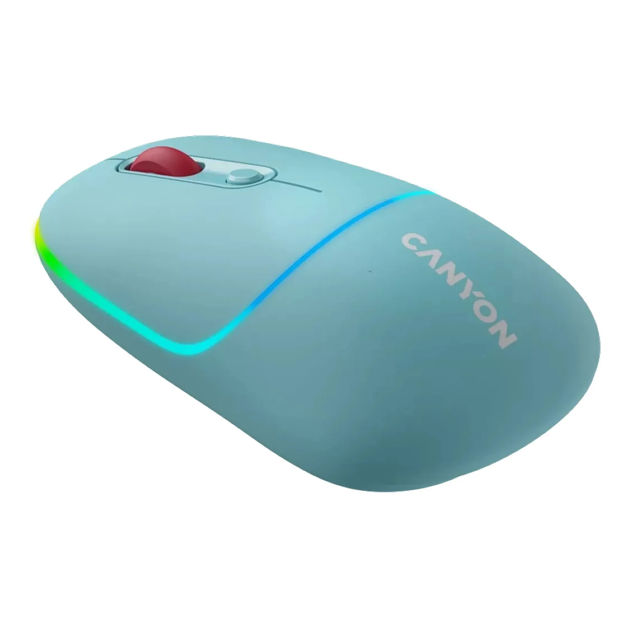 Купить Мышь Canyon MW-22 Dual Band RGB Wireless Dark Cyan (CNS-CMSW22DC) - фото 2