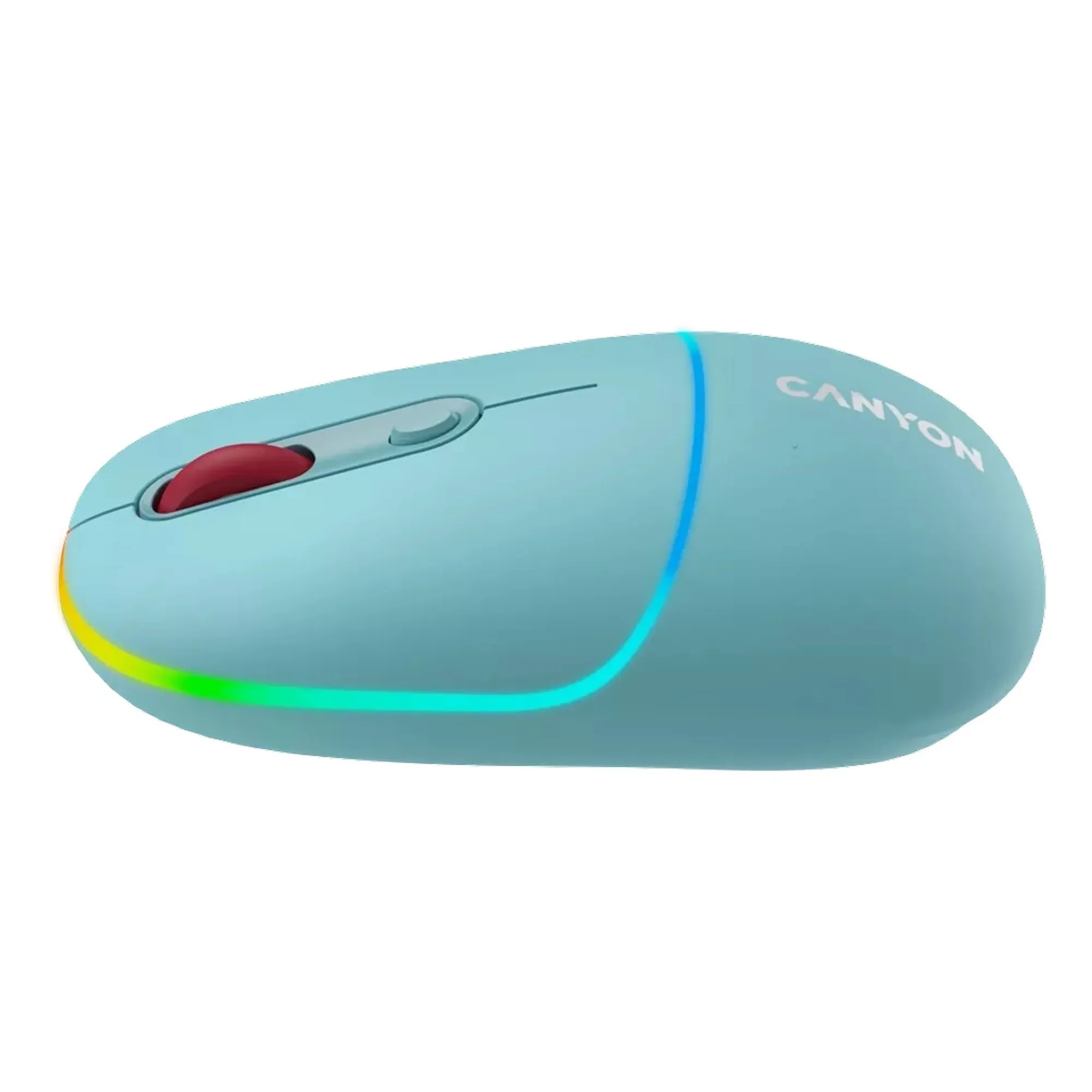 Купить Мышь Canyon MW-22 Dual Band RGB Wireless Dark Cyan (CNS-CMSW22DC) - фото 4