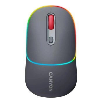 Купить Мышь Canyon MW-22 Dual Band RGB Wireless Dark Grey (CNS-CMSW22DG) - фото 1