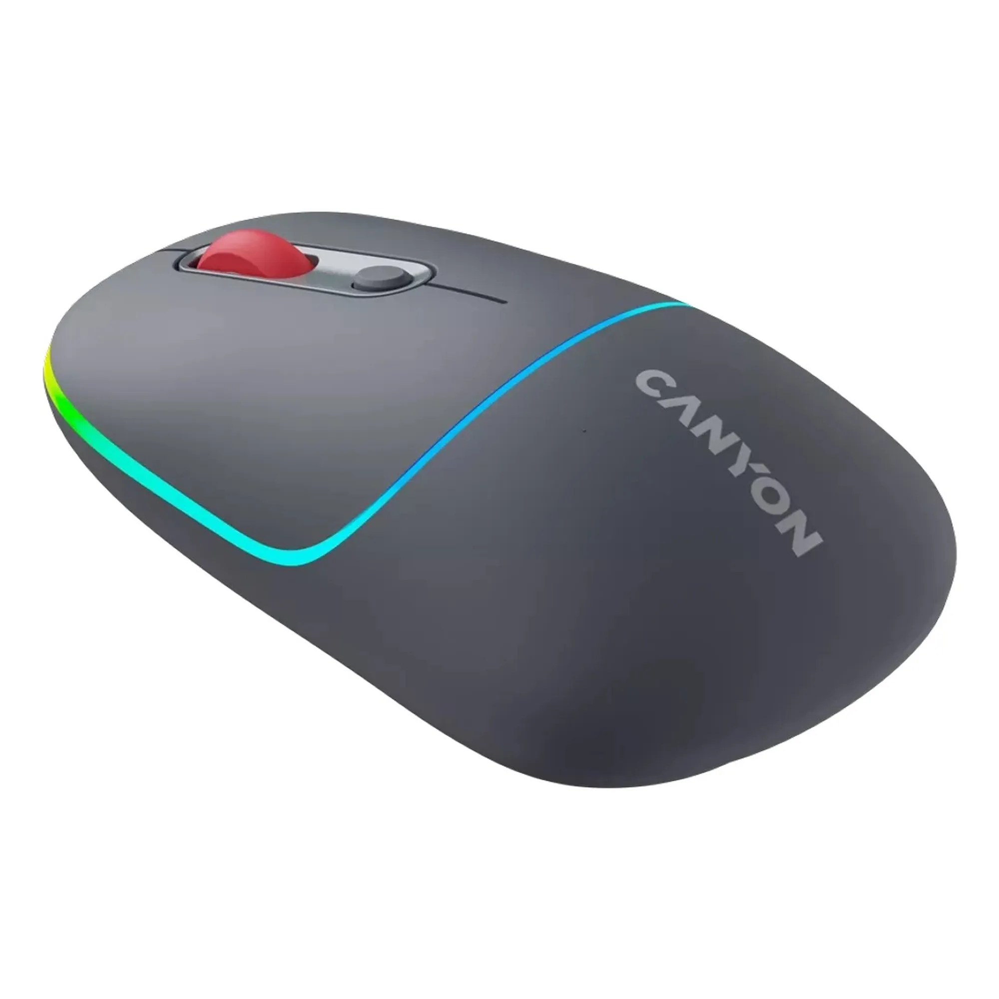 Купити Миша Canyon MW-22 Dual Band RGB Wireless Dark Grey (CNS-CMSW22DG) - фото 2