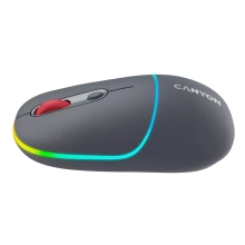 Купити Миша Canyon MW-22 Dual Band RGB Wireless Dark Grey (CNS-CMSW22DG) - фото 4
