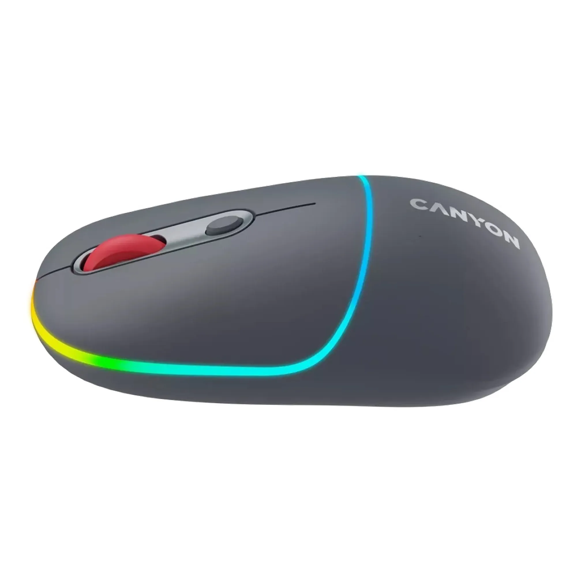 Купити Миша Canyon MW-22 Dual Band RGB Wireless Dark Grey (CNS-CMSW22DG) - фото 4