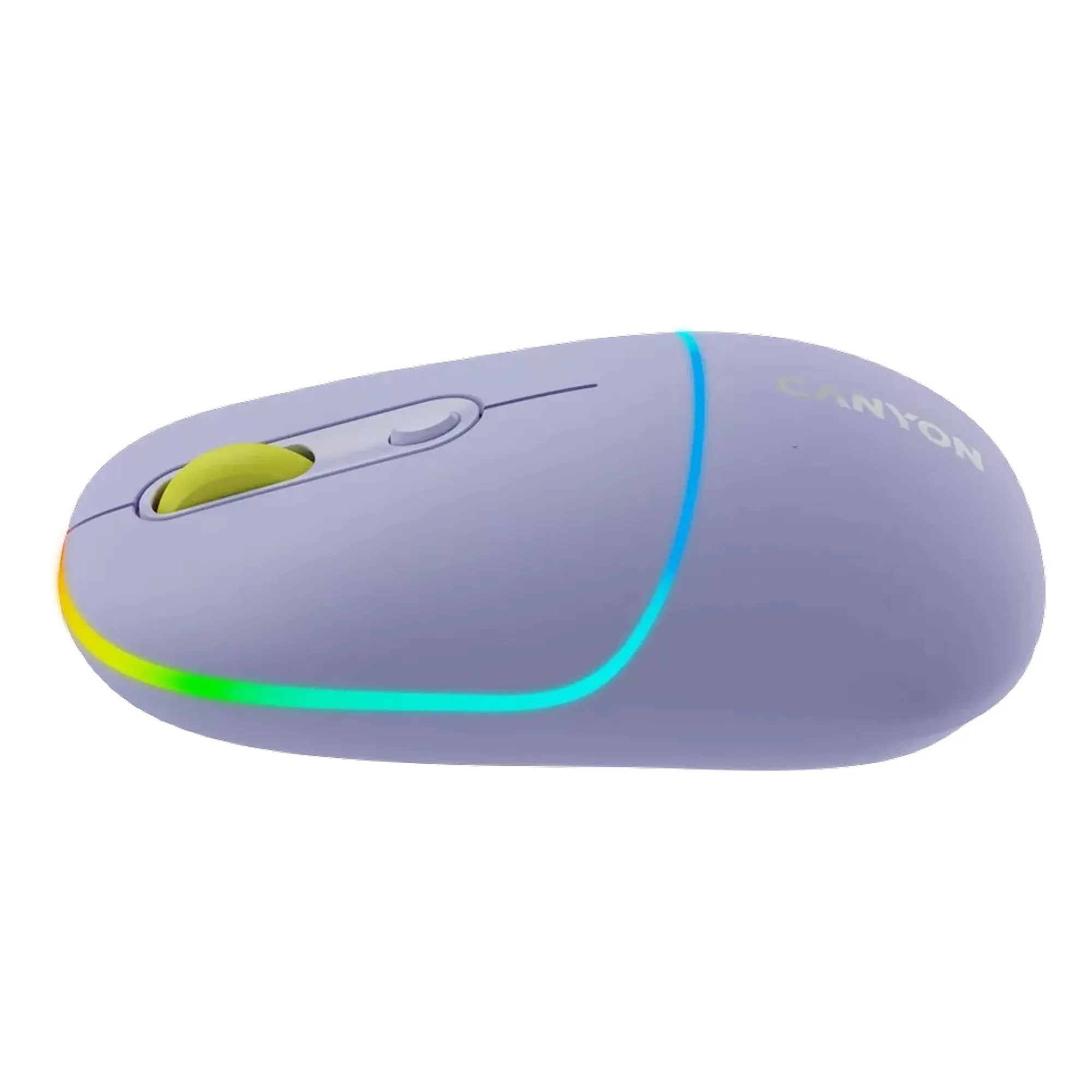 Купить Мышь Canyon MW-22 Dual Band RGB Wireless Mountain Lavender (CNS-CMSW22ML) - фото 4
