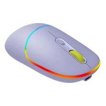 Купить Мышь Canyon MW-22 Dual Band RGB Wireless Mountain Lavender (CNS-CMSW22ML) - фото 5