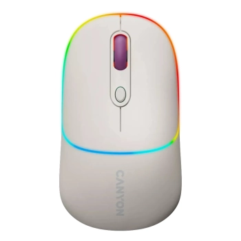 Купить Мышь Canyon MW-22 Dual Band RGB Wireless Rice (CNS-CMSW22RC) - фото 1