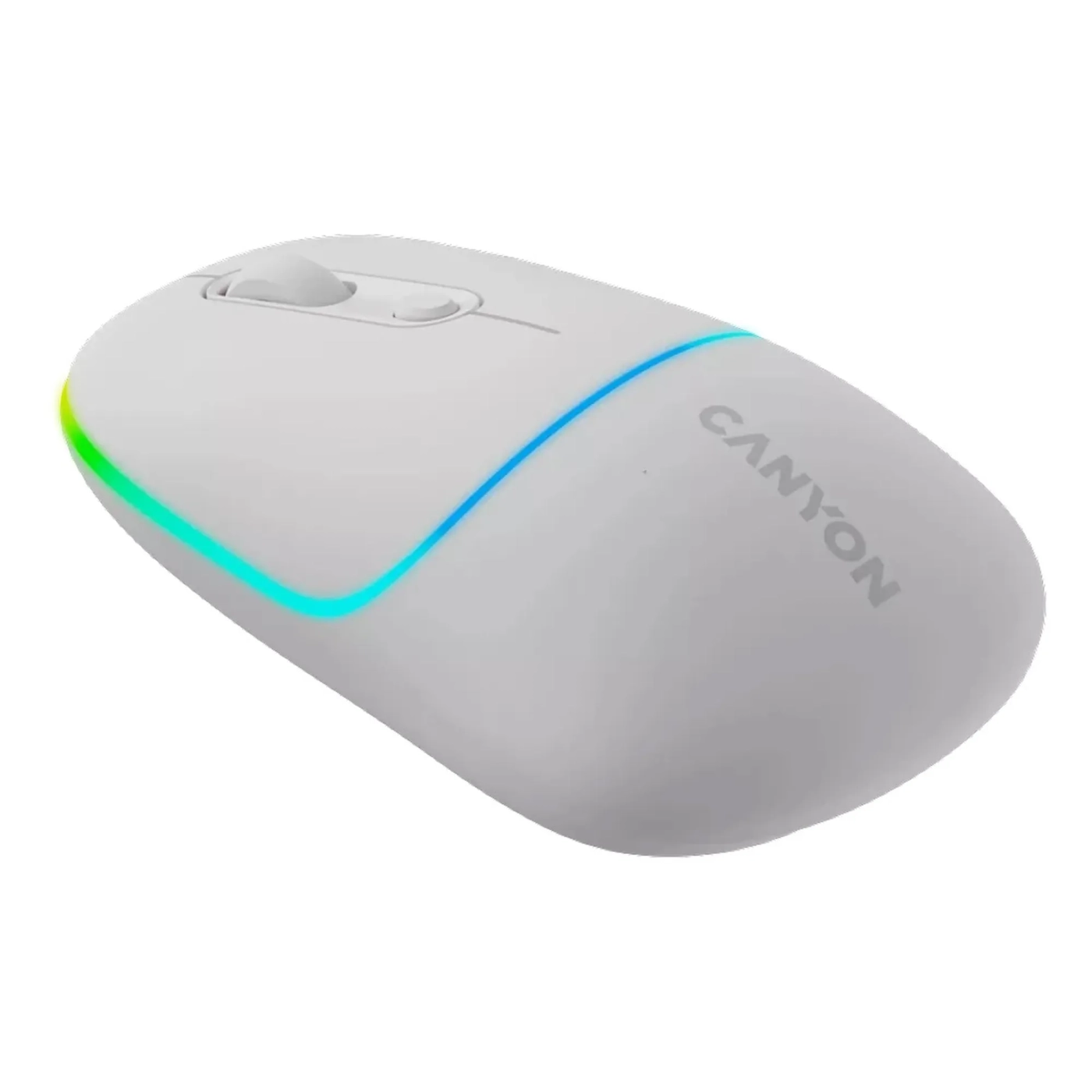 Купить Мышь Canyon MW-22 Dual Band RGB Wireless Snow White (CNS-CMSW22SW) - фото 2
