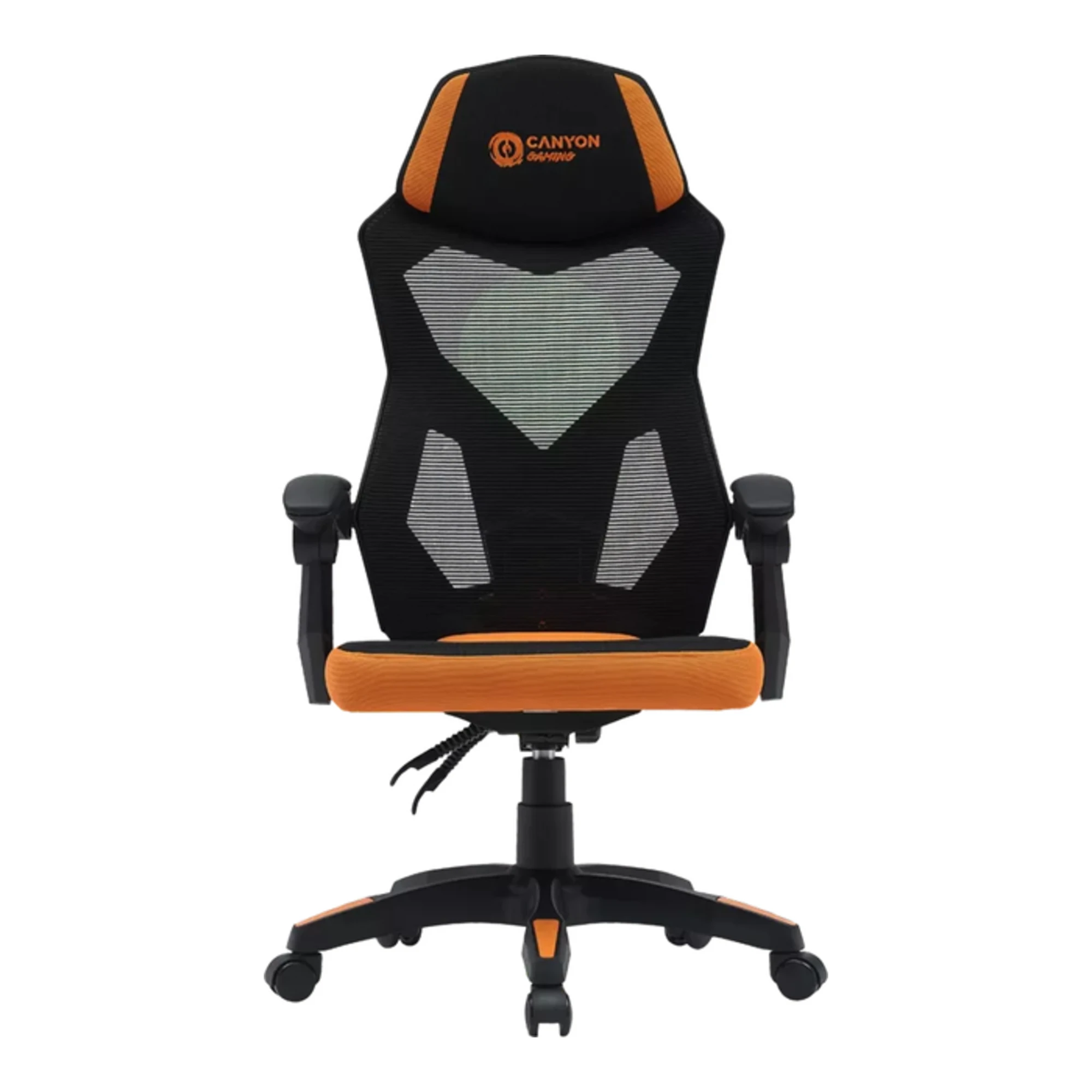 Купить Кресло для геймеров Canyon Wave MCH02 Mesh Black/Orange (CNE-MCH02) - фото 1