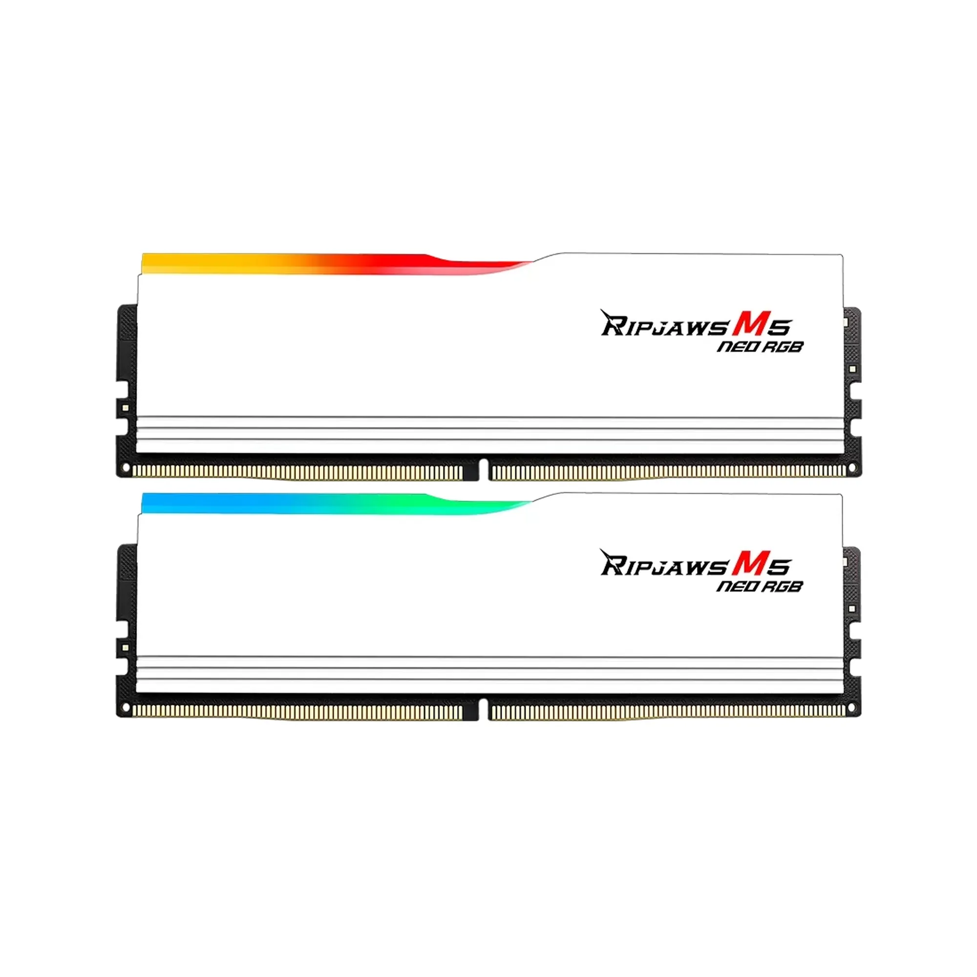 Купить Модуль памяти G.Skill Ripjaws M5 Neo RGB White DDR5-6000 64GB (2x32GB) (F5-6000J3040G32GX2-RM5NRW) - фото 2