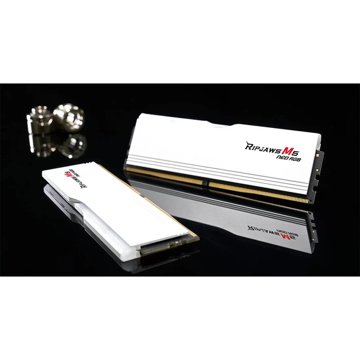 Купить Модуль памяти G.Skill Ripjaws M5 Neo RGB White DDR5-6000 64GB (2x32GB) (F5-6000J3040G32GX2-RM5NRW) - фото 4