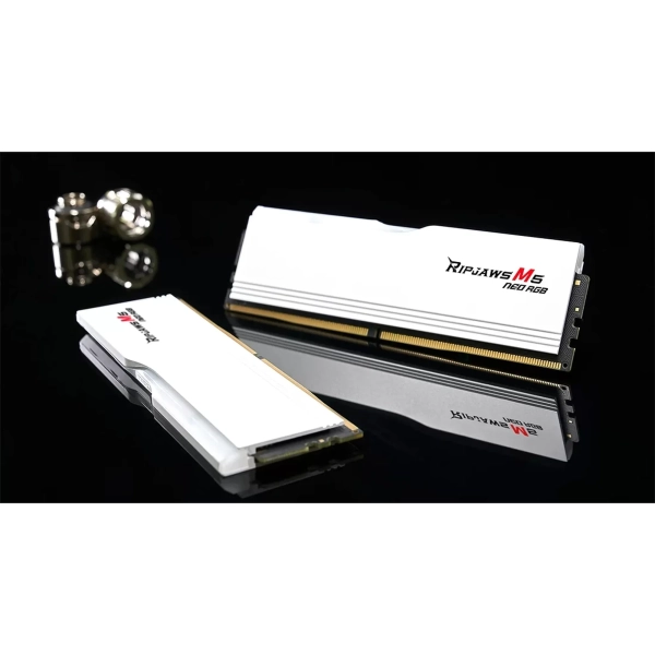 Купить Модуль памяти G.Skill Ripjaws M5 Neo RGB White DDR5-6000 64GB (2x32GB) (F5-6000J3040G32GX2-RM5NRW) - фото 4