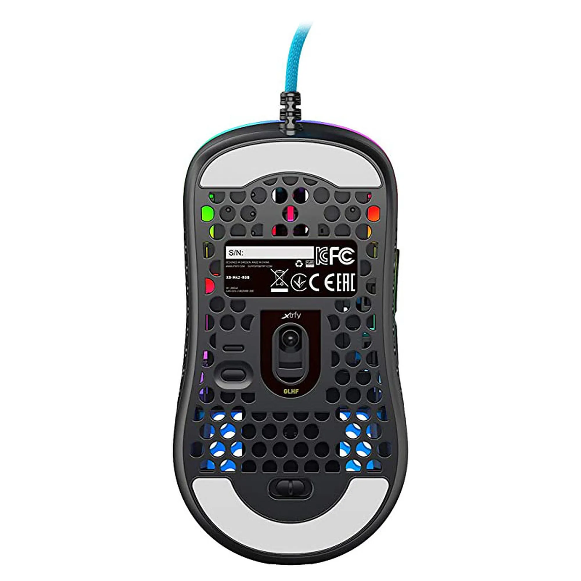 Купити Миша Xtrfy M42 RGB Miami Blue (XG-M42-RGB-BLUE) - фото 4