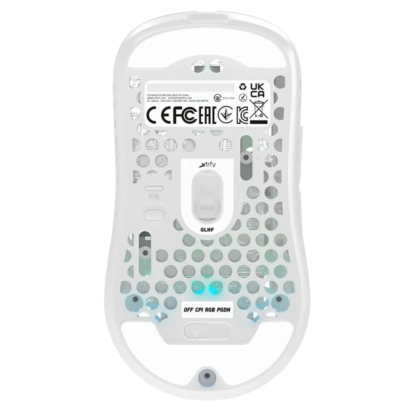 Купити Миша Xtrfy M42 RGB Wireless White (M42W-RGB-WHITE) - фото 7