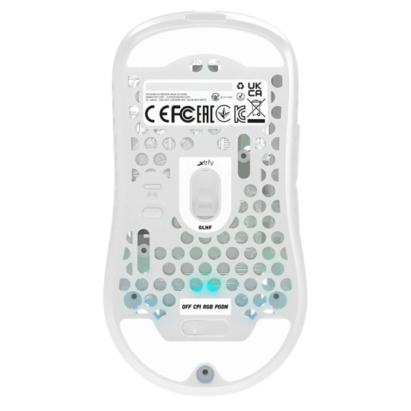 Купити Миша Xtrfy M42 RGB Wireless White (M42W-RGB-WHITE) - фото 7