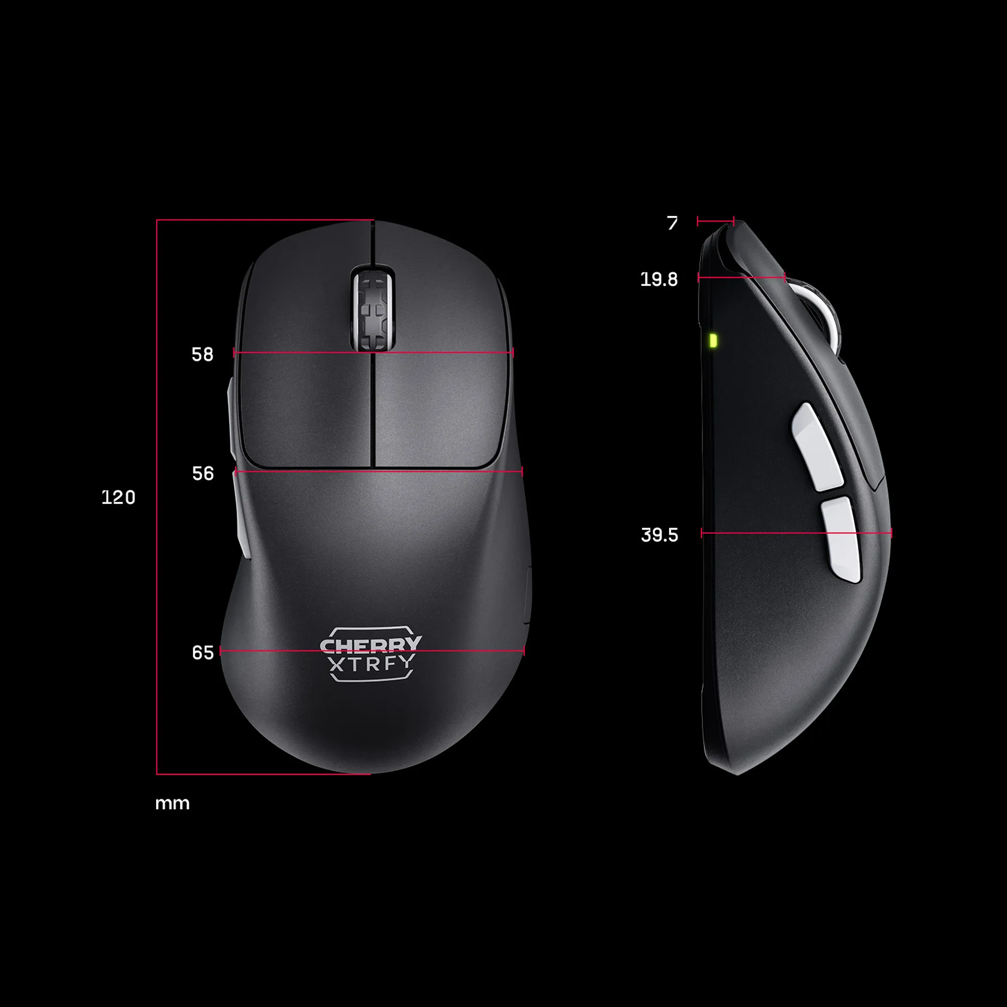 Купить Мышь Xtrfy M64 Pro 8K Wireless Black (CX-M64W-PRO-BLACK) - фото 9