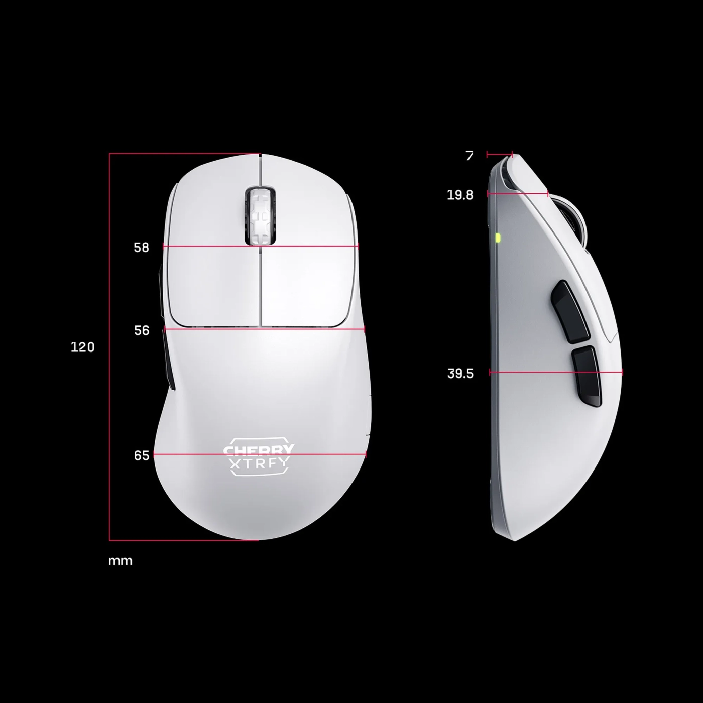 Купить Мышь Xtrfy M64 Pro 8K Wireless White (CX-M64W-PRO-WHITE) - фото 8