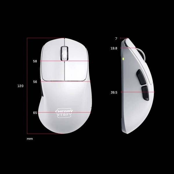 Купить Мышь Xtrfy M64 Pro 8K Wireless White (CX-M64W-PRO-WHITE) - фото 8