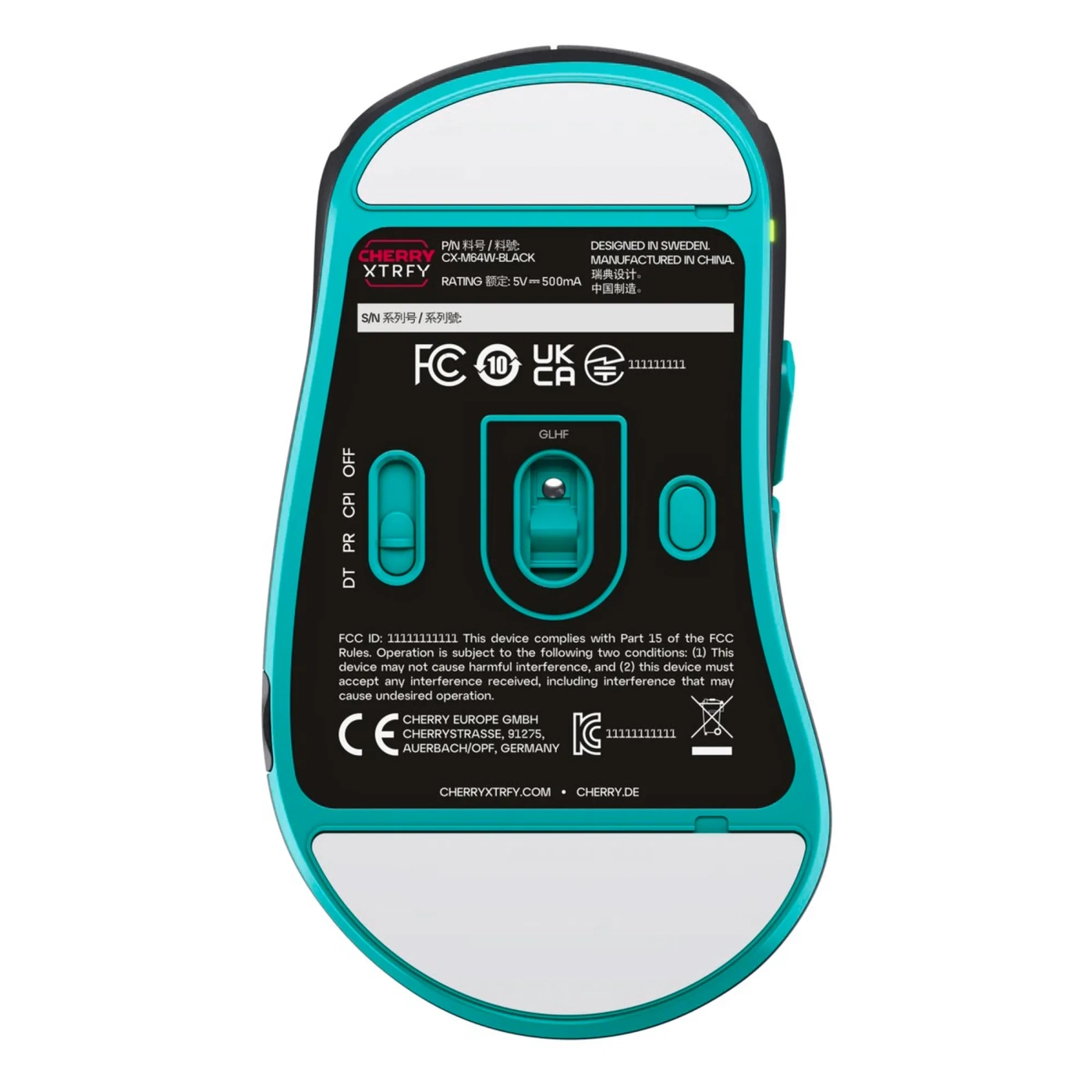 Купити Миша Xtrfy M64 Wireless Black (CX-M64W-BLACK) - фото 7