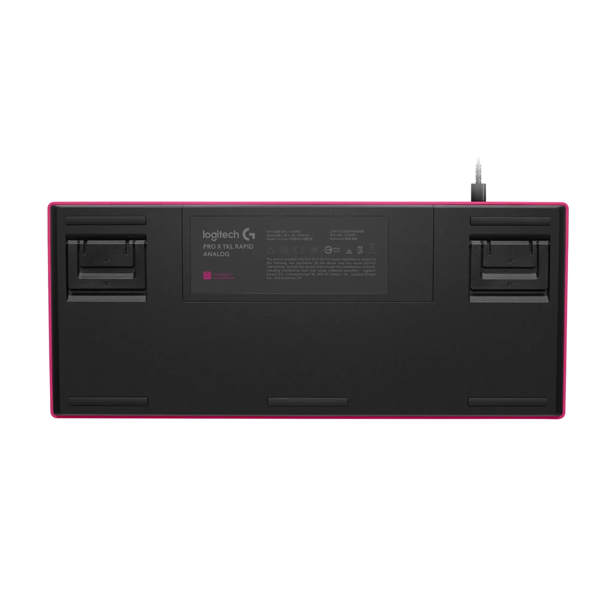 Купити Клавіатура Logitech G PRO X TKL RAPID Magenta (920-013253) - фото 4